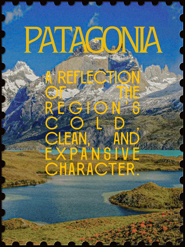 Patagonia stamp